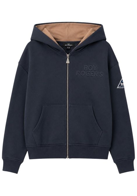 Felpa bambino grigia in cotone ROY ROGER'S | RF124/DEBGRIGIO
